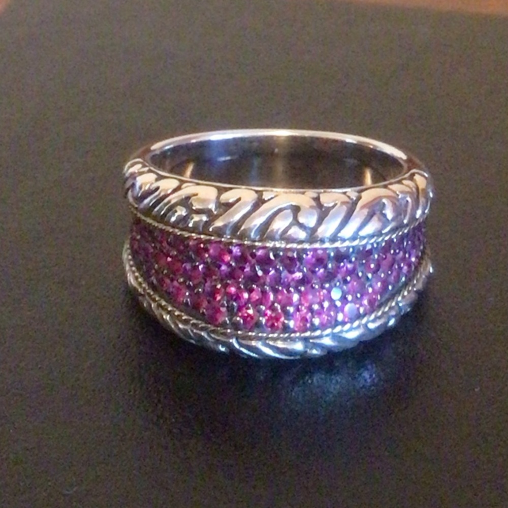 Effy Sterling Silver Ruby Ring
